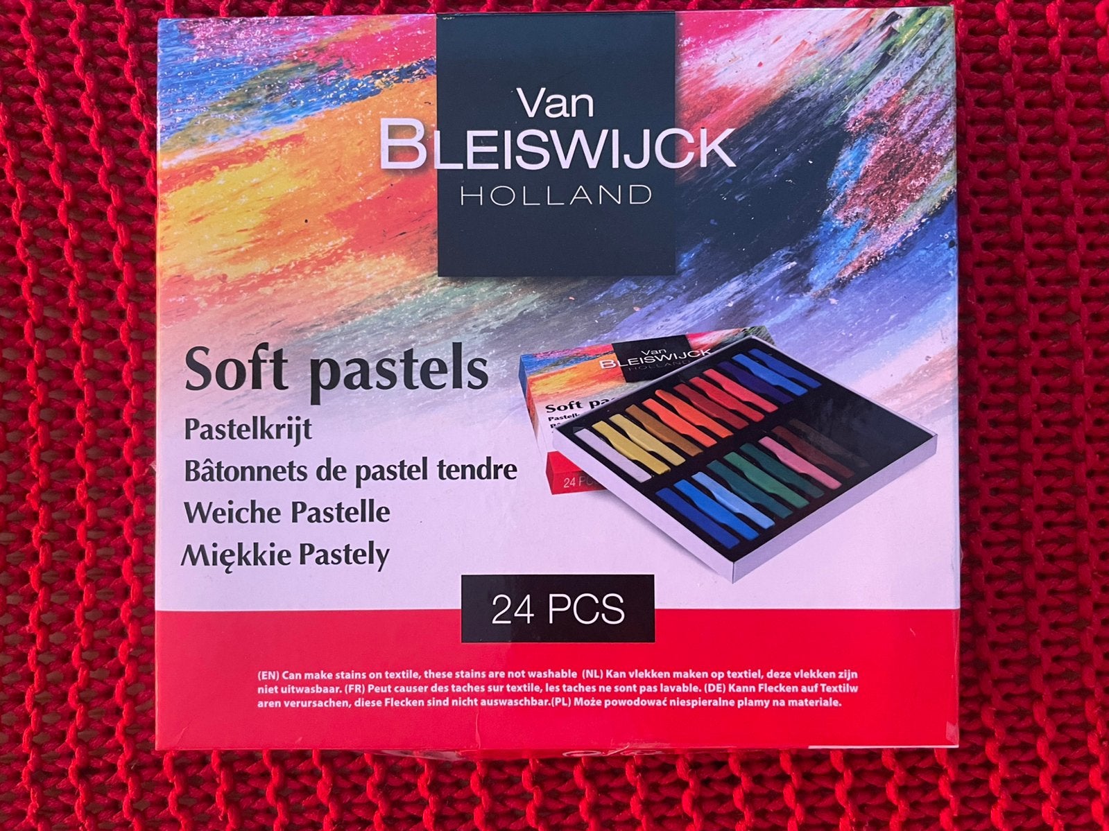 Van Bleiswijk softpastels 24 nieuwe kleuren, Hobby en Vrije tijd, Tekenen, Ophalen of Verzenden, Nieuw, Potlood of Stift