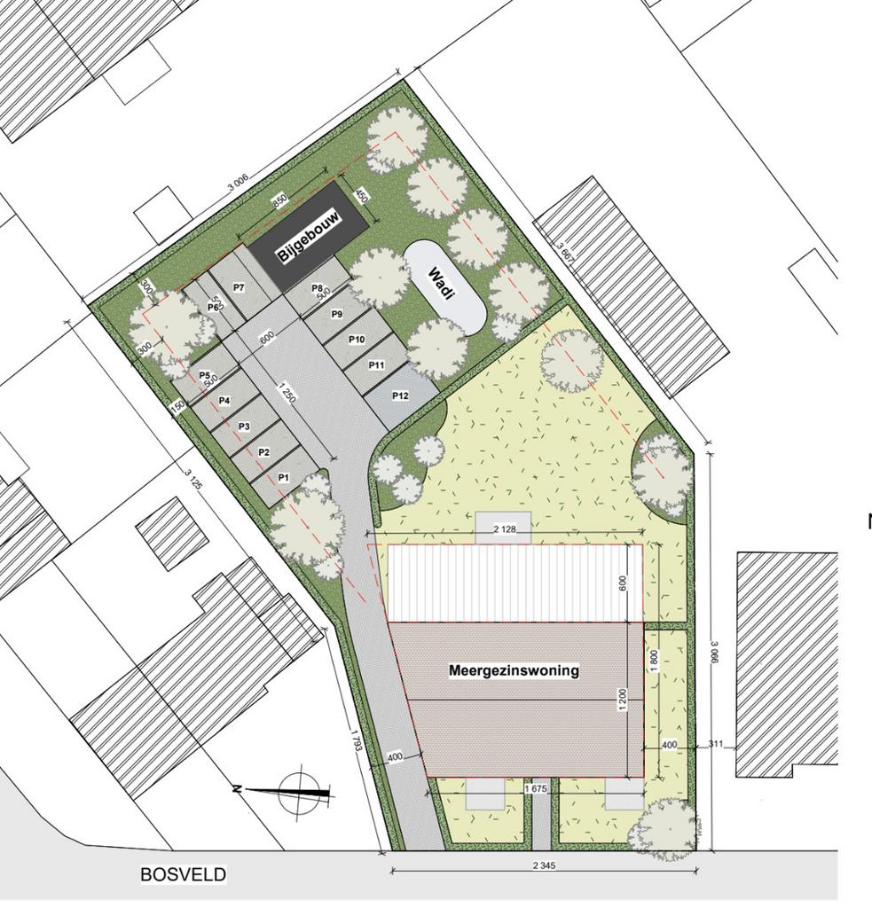 Bouwgrond voor 2 half-open, of projectgrond, Immo, 500 tot 1000 m²