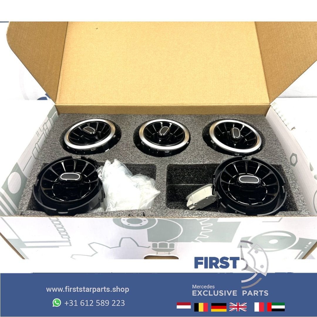 W177 A45 W118 CLA45 LUCHTROOSTERS SET A KLASSE CLA originele, Gebruikt, -, Ophalen of Verzenden, -