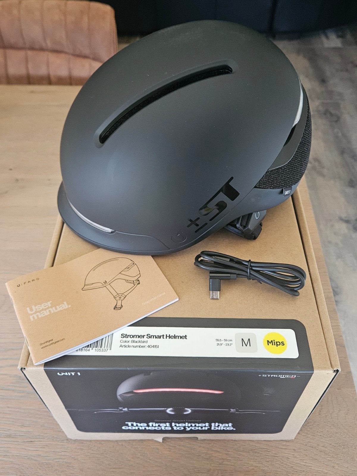 Stromer smart helm unit 1 faro., Ophalen, M, Nieuw, Stromer