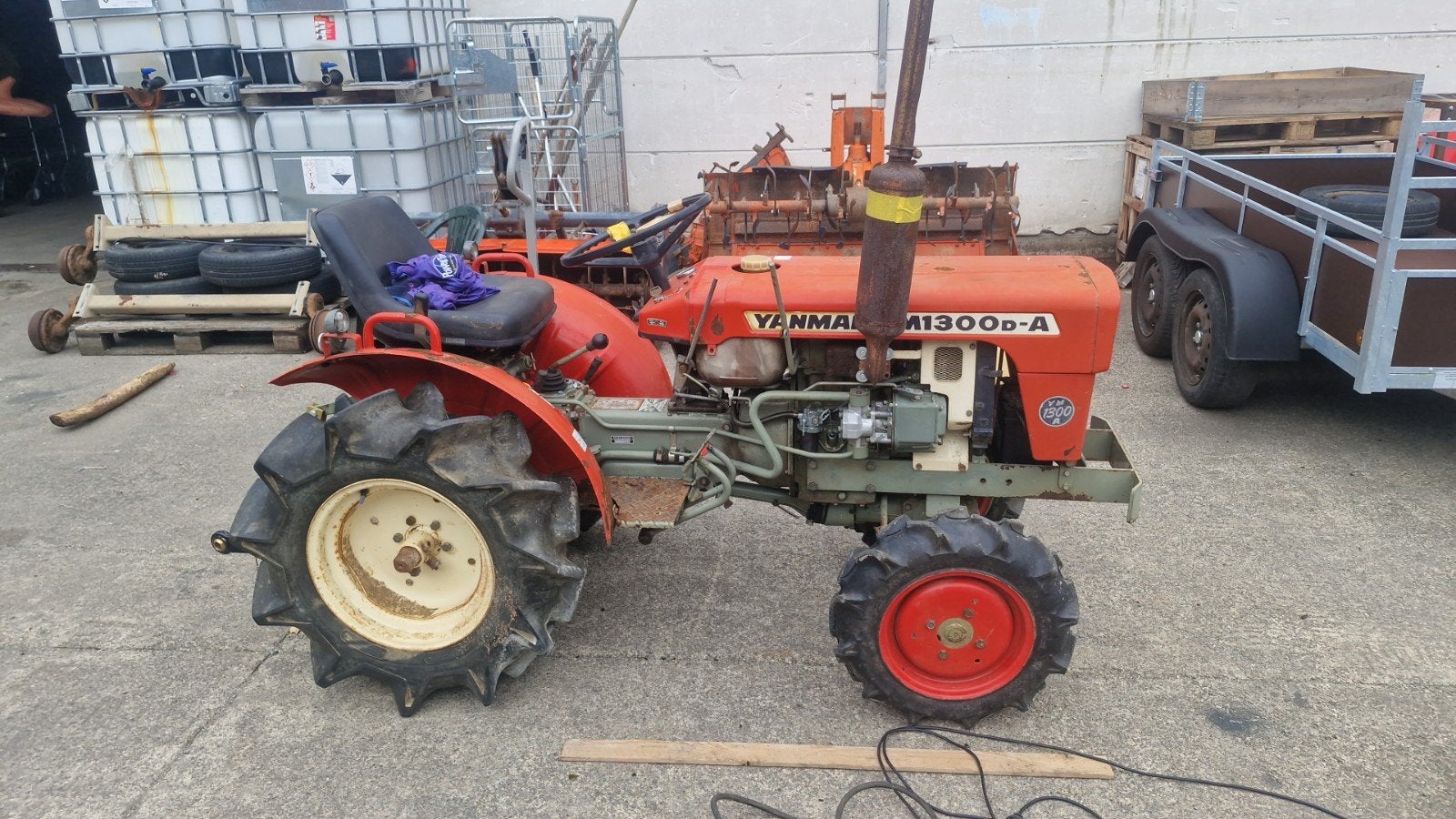 tracteur 4x4 yanmar  fonctionne super, Articles professionnels, Enlèvement ou Envoi