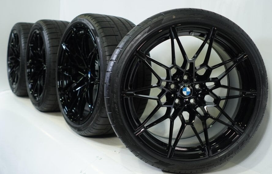 BMW M3 M4 G80 G82 826M 19 & 20 inch velgen Pirelli Zomerband, Ophalen, 20 inch, Zomerbanden, Banden en Velgen