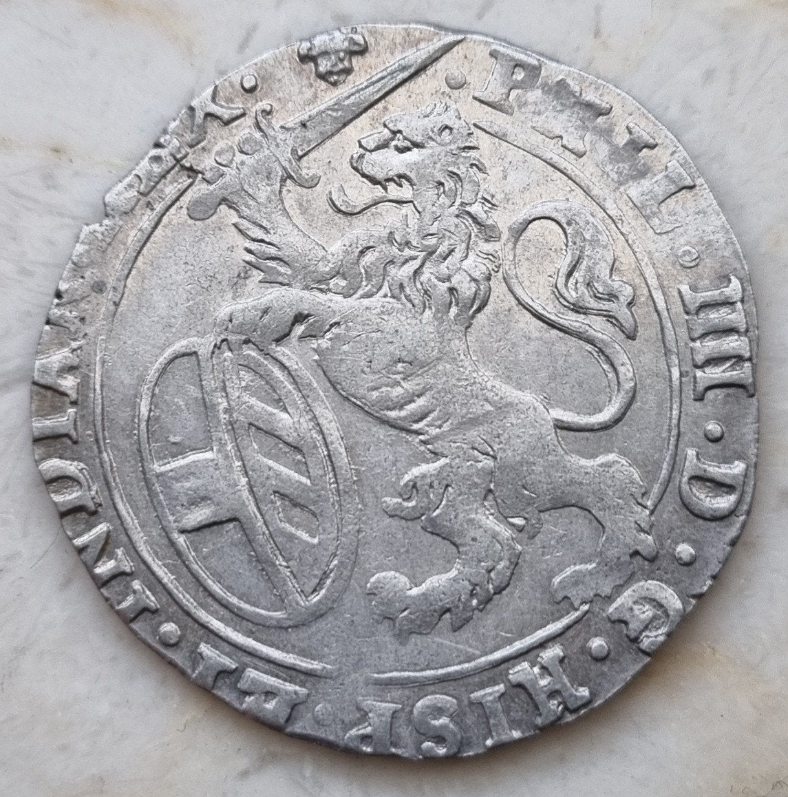 Schelling 1625 (Brussel) Philips IIII, Timbres & Monnaies, Enlèvement ou Envoi, Monnaie en vrac, Argent