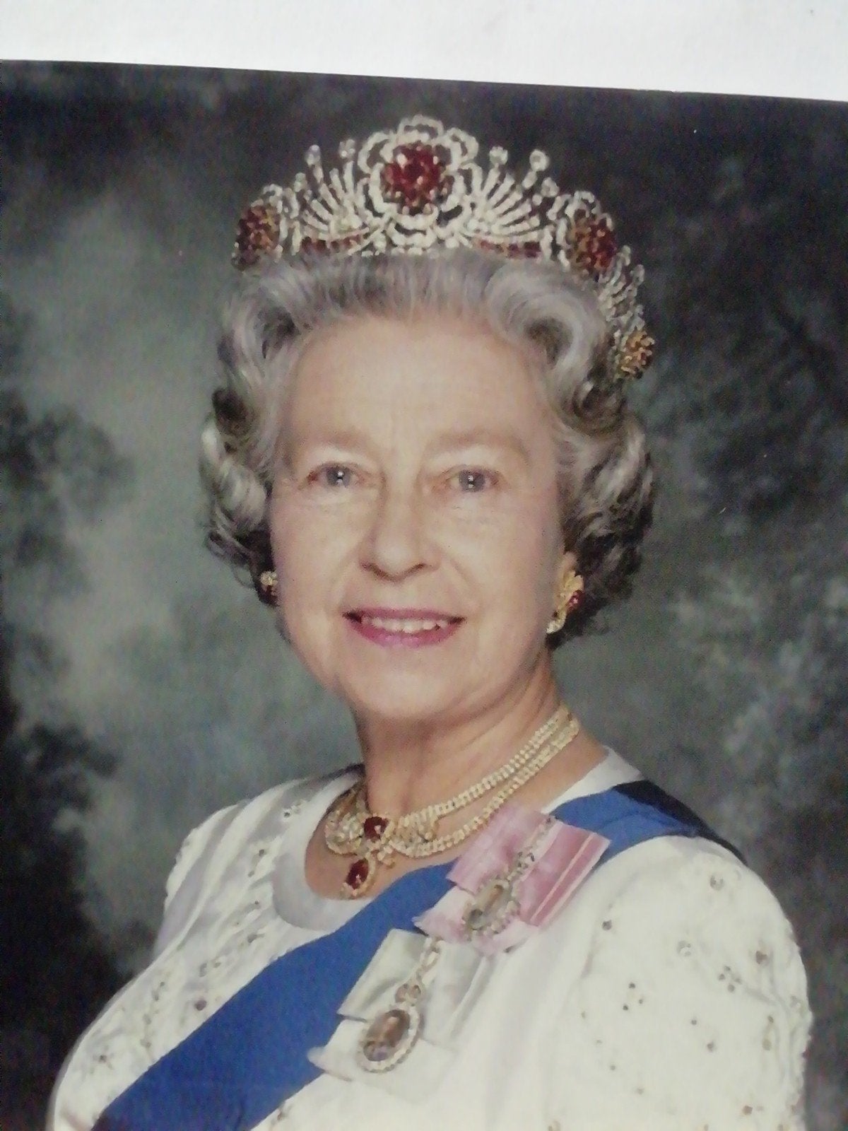 Bidprentje van Koninging Elizabeth, Ophalen of Verzenden, Bidprentje