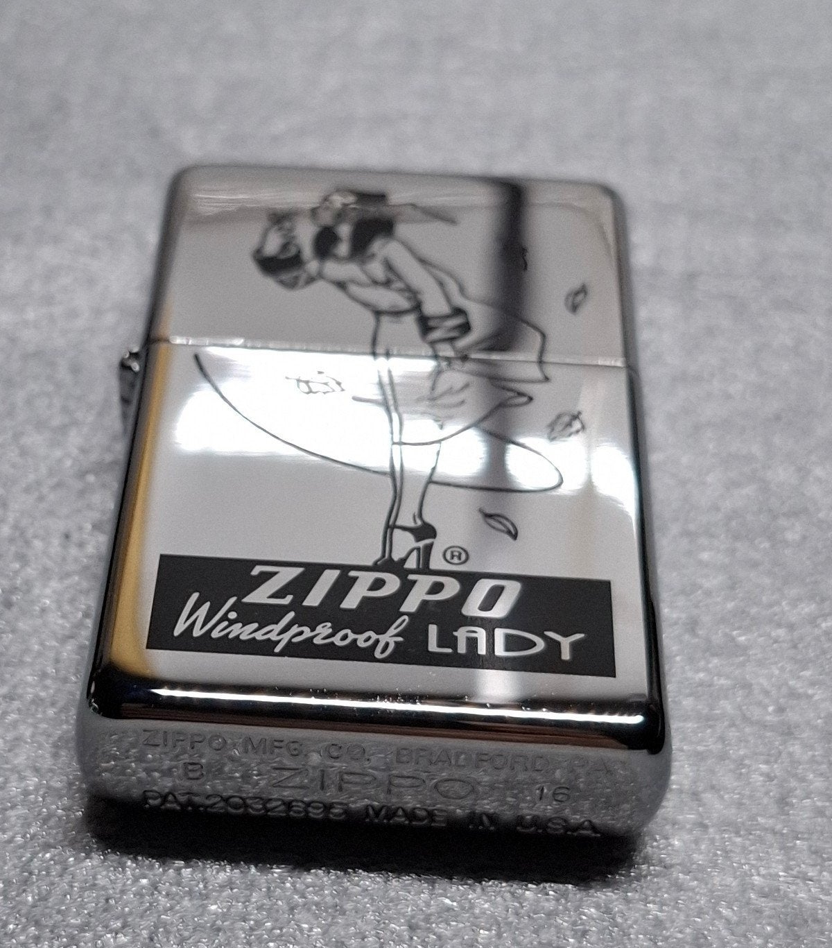 Aansteker Briquet Zippo Varga Girl Chrome B 16  97, Collections, Enlèvement ou Envoi, Neuf, Briquet