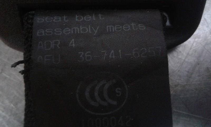 CEINTURE DE SECURITE ARRIERE GAUCHE Opel Zafira (M75), Utilisé, Opel