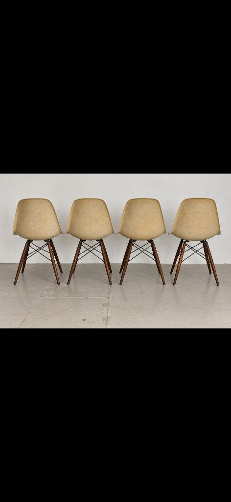 Eames dsw en dss , zenith uitvoering met stempel: 1957, Ophalen, Gebruikt, Overige kleuren, Vier