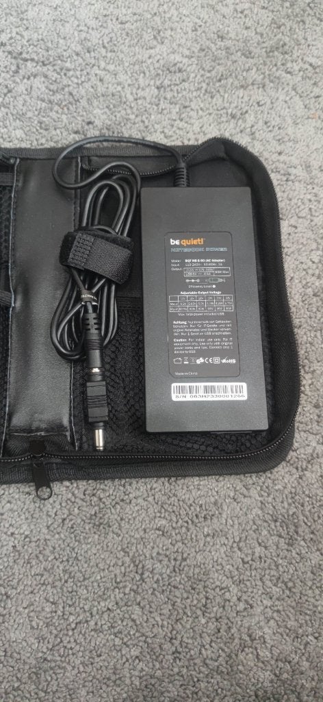 Be quiet lader voor laptop, Informatique & Logiciels, Enlèvement ou Envoi, Comme neuf, Be quiet