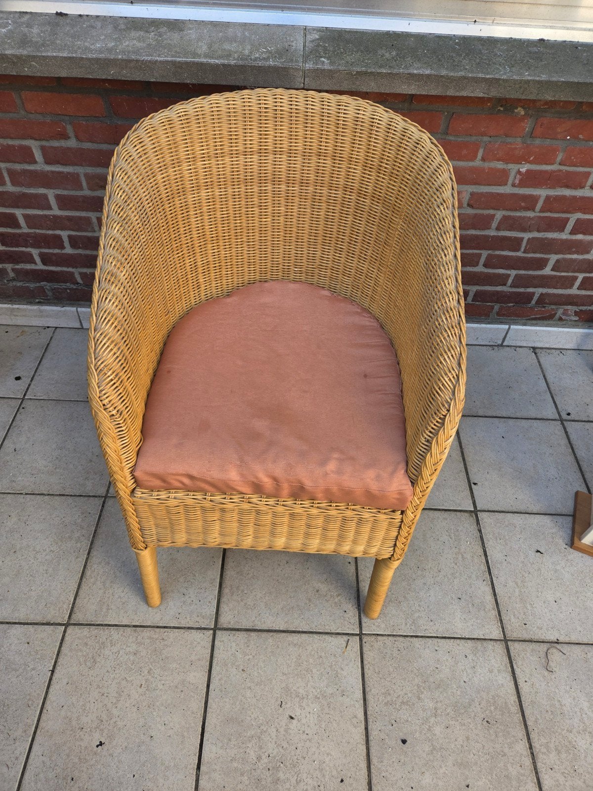 Chaise en rotin, Comme neuf, Osier ou Rotin, Enlèvement ou Envoi, 70's