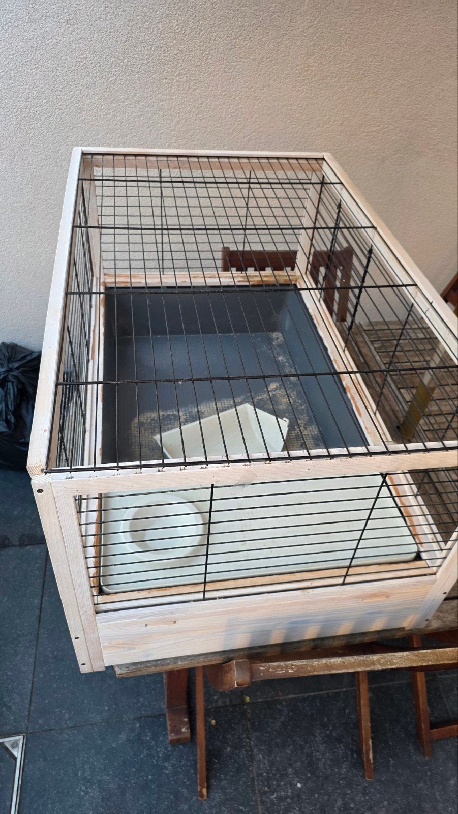 Binnenhok te koop, Ophalen