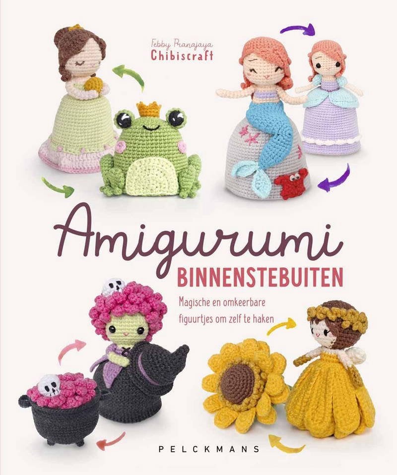 Gezocht amigurumi binnenstebuiten figuurtjes haken, Hobby en Vrije tijd, Verzenden, Zo goed als nieuw, Haken, Patroon of Boek