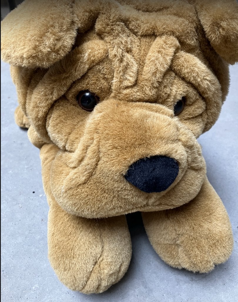 Knuffel hond (60cm groot), Brun, Chien, Utilisé, Enlèvement