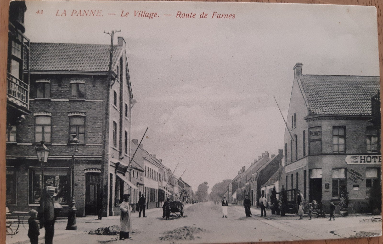 le village de la PANNE ROUTE DE Furnes !, Enlèvement ou Envoi