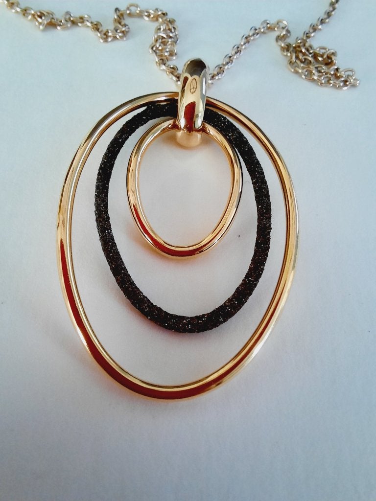 Nouveau collier Pesavento, Enlèvement ou Envoi, Neuf, Or, Argent
