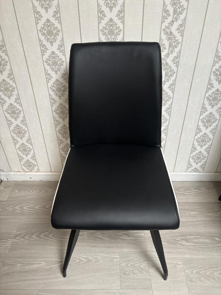 stoelen6, Huis en Inrichting, Ophalen, Zo goed als nieuw, Leer