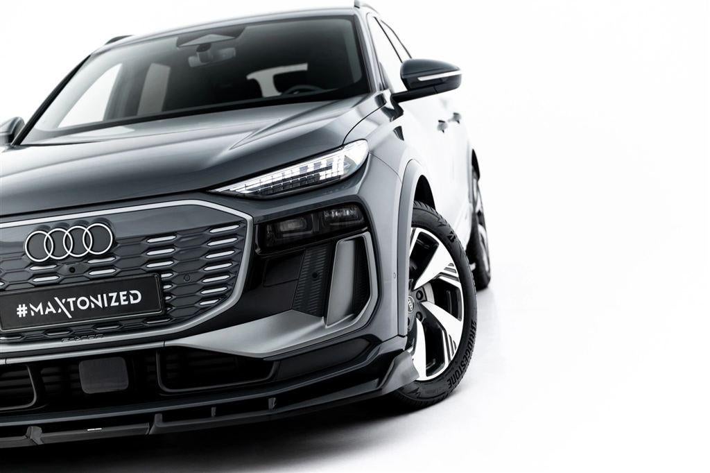 Maxton Design Audi Q6 e-tron / SQ6 Splitter Spoiler Versie 1, Verzenden