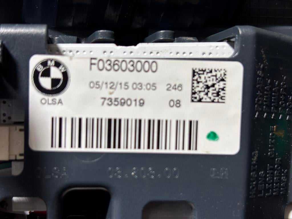 Feux arrière gauches 7359019 BMW F20 LCI, BMW, Enlèvement, Utilisé, BMW
