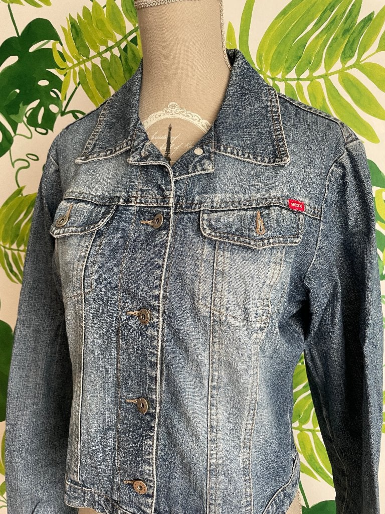 jeans jasje Mexx - M - GRATIS jasje Mexx, Taille 38/40 (M), Mexx, Comme neuf, Bleu