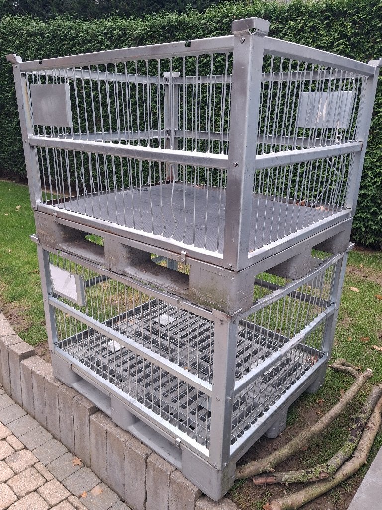 Bons bacs de rangement galvanisés, Doe-het-zelf en Bouw, Ophalen, Gebruikt, 100 cm of meer, 60 cm of meer