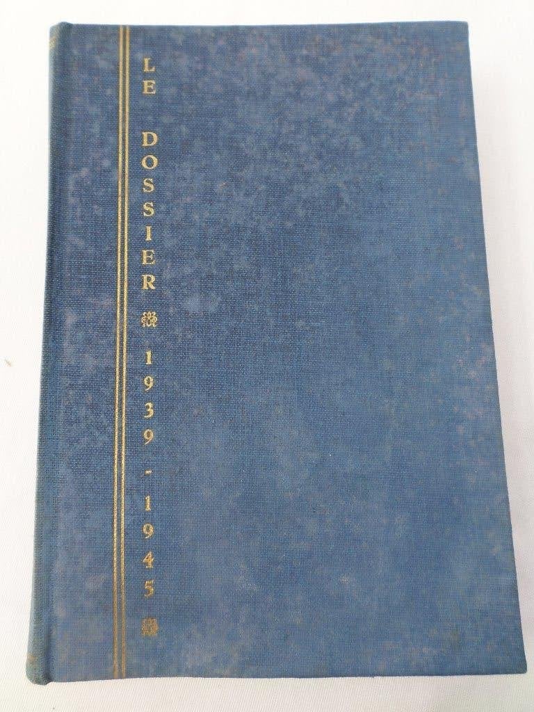 Livre J. Bauwens Le dossier 1939-1945 Douglas MacArthur, Livres, Guerre & Militaire, Enlèvement ou Envoi, Couverture en cuir, dorures