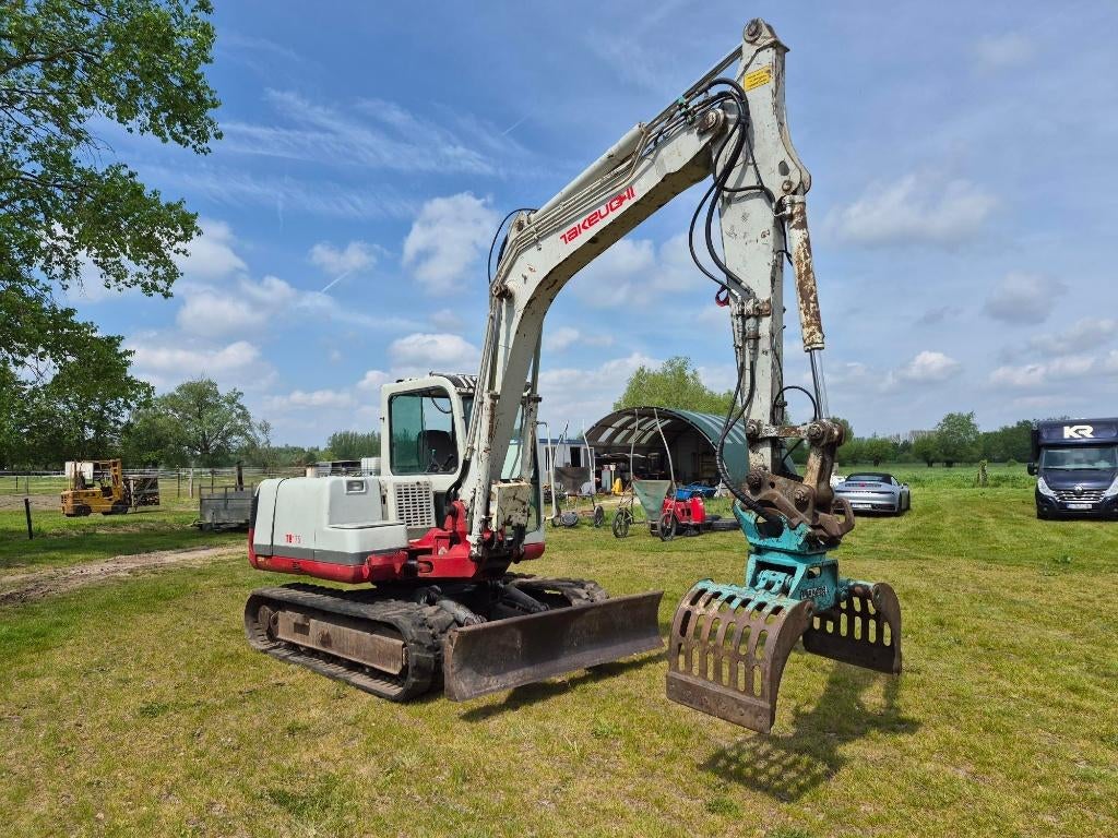 Takeuchi TB175, Ophalen, Graafmachine