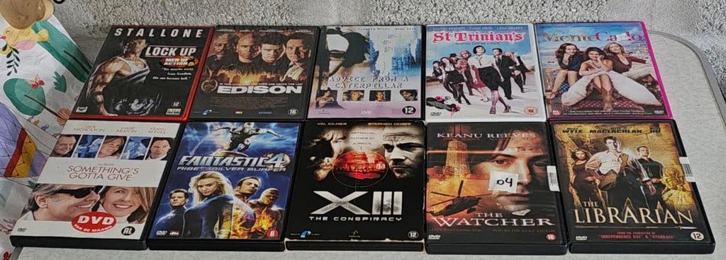 187 verschillende dvd films, Enlèvement, Utilisé