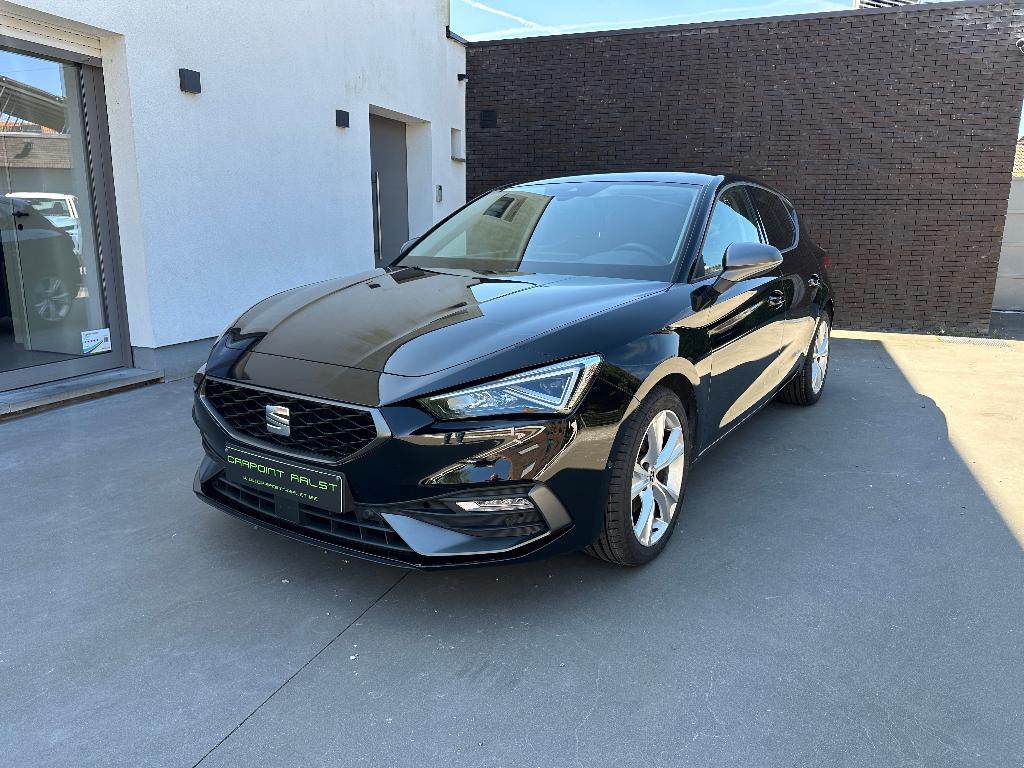 Seat Leon 1.0 TSI FR pakket Garantie, Stof, Leon, Zwart, Bedrijf