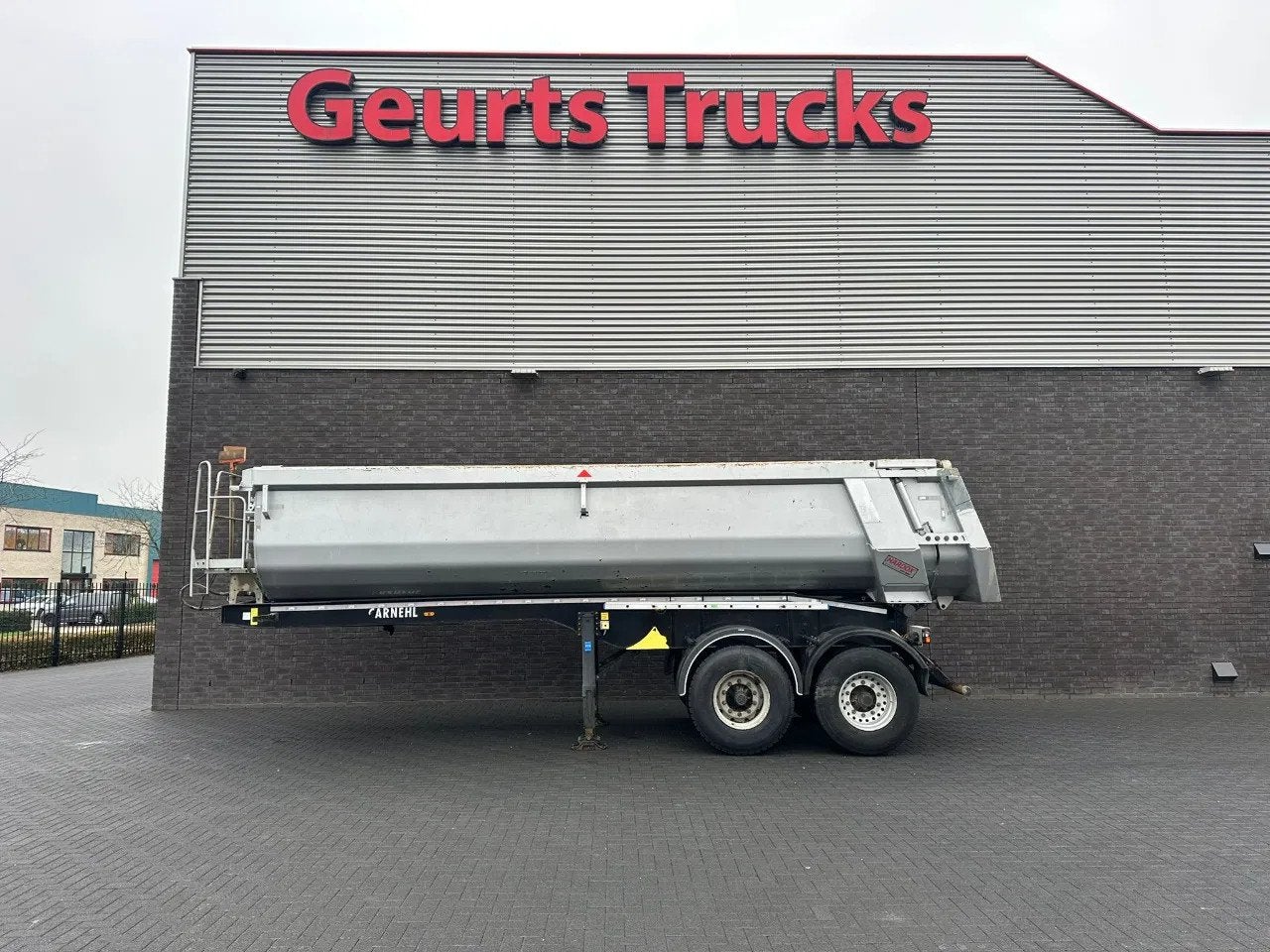 Carnehl CHKS/HH 2 ASSER KIPPER KIPPER/TIPPER /OPLEGGER/AUFLI, Overige brandstoffen, Zilver of Grijs, Aanhangers en Opleggers, Te koop