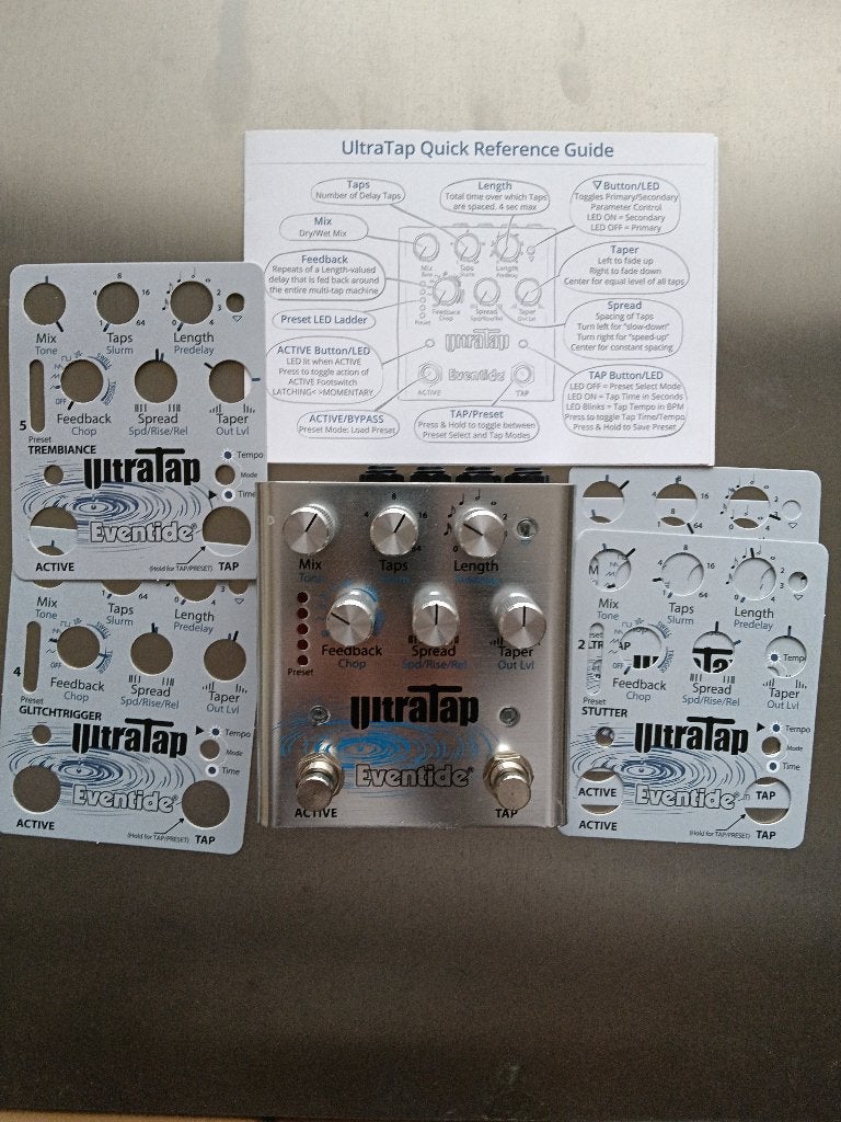 eventide ultratap pedal, Muziek en Instrumenten, Effecten, Ophalen, Zo goed als nieuw, Delay of Echo