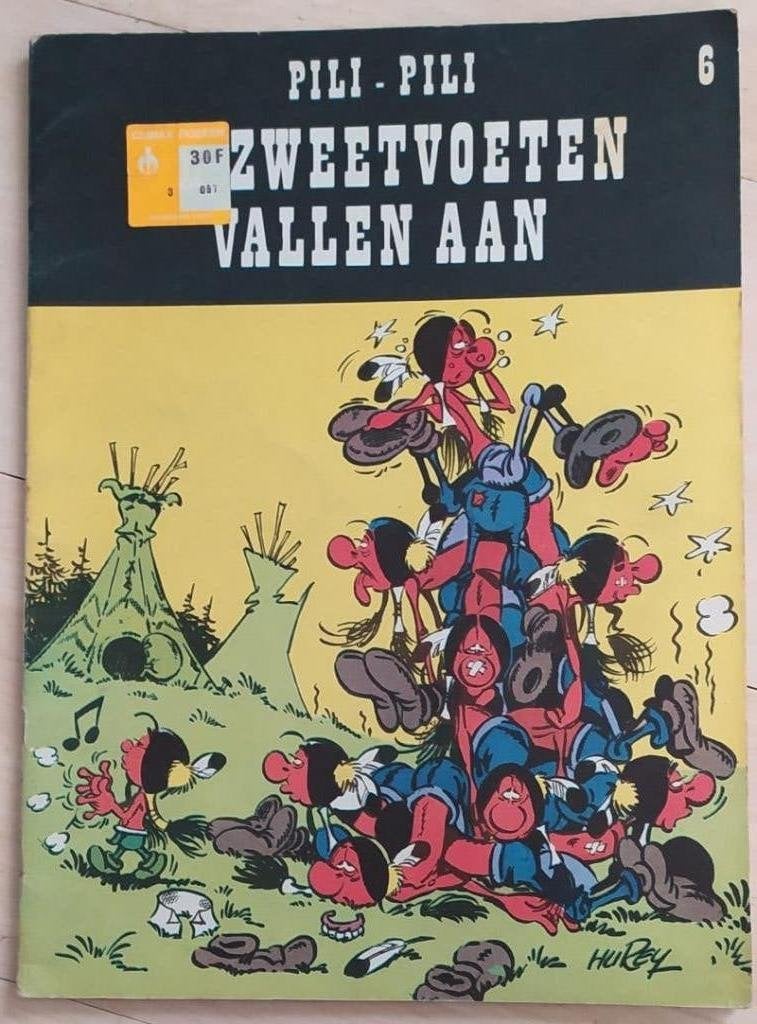 Pili - Pili - De Zweetvoeten vallen aan ( 1975 ), Boeken, Ophalen of Verzenden