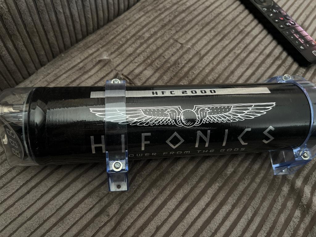 Condensator hifonics 2.0 farad, Ophalen of Verzenden, Zo goed als nieuw