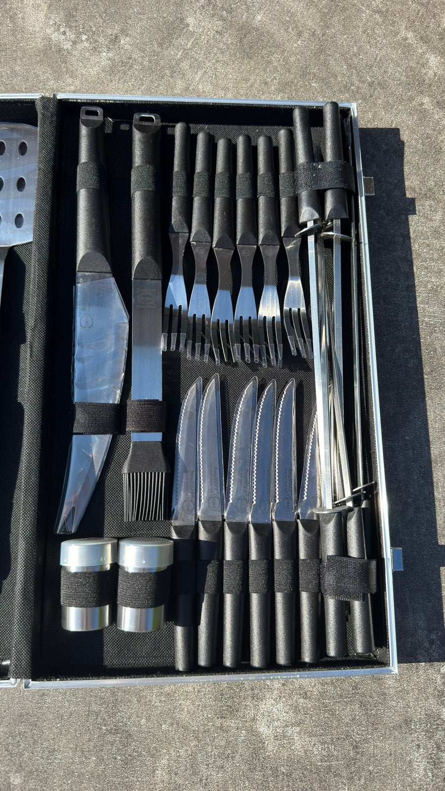 Berghoff Eclipse Barbecuekoffer 33-delig, Jardin & Terrasse, Enlèvement, Neuf