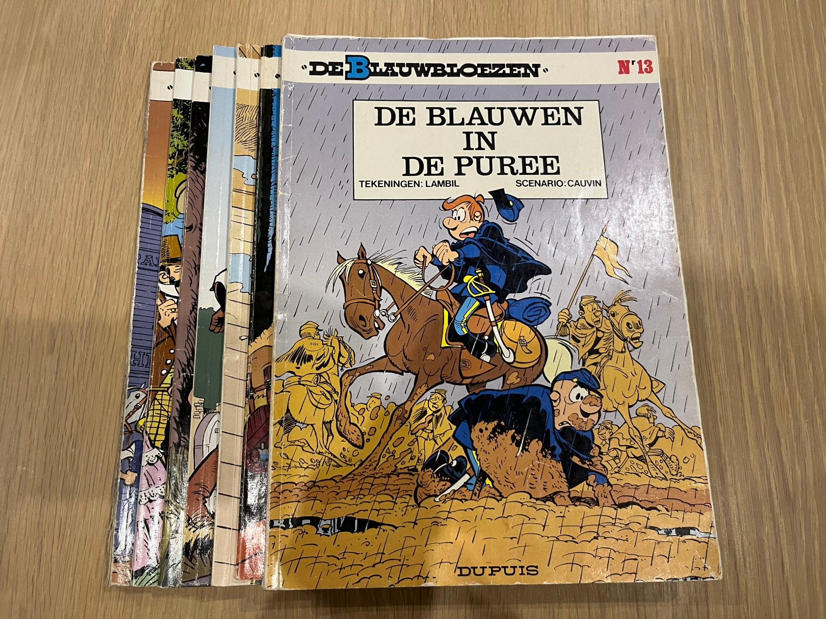 De Blauwbloezen - 13,17,18,20,24,27 en 33, Meerdere stripboeken, Ophalen of Verzenden