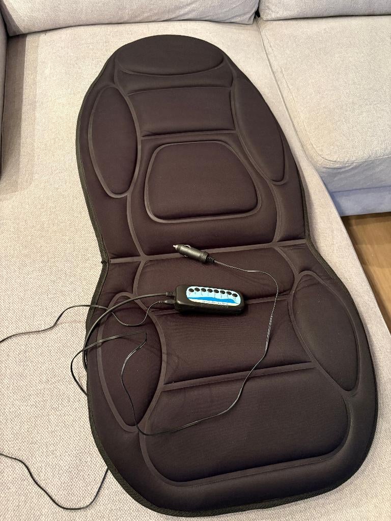 Massage zetel auto met warmte (Medisana/Happy Life – 12V), Ophalen, Zo goed als nieuw, Apparaat