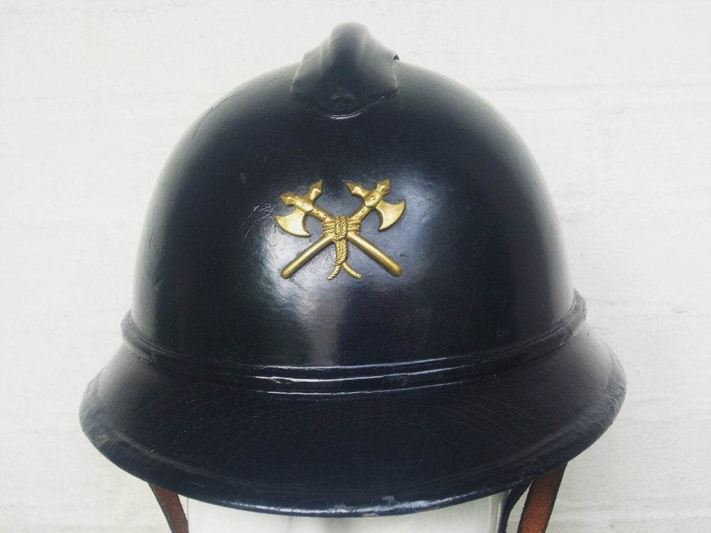 Sapeur-pompier belge casque Adrian modèle léger, Verzenden, Overige soorten, Helm of Baret