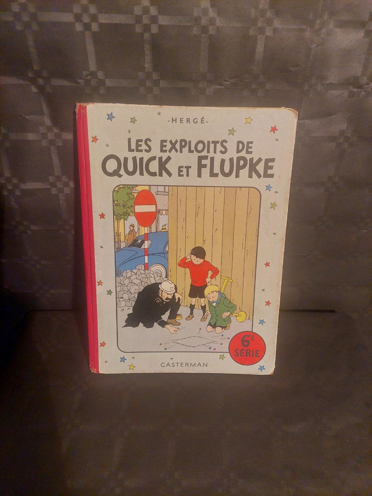 bd quick et flupke  série 6 eo de 1954 b9 bon etat, Gelezen, Eén stripboek, Ophalen of Verzenden, HERGE