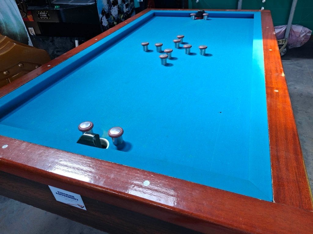 Deze Verhoeven competitiebiljart voor 1475 euro., Sport en Fitness, Biljarten en Poolen, Ophalen, Gebruikt, Biljarttafel