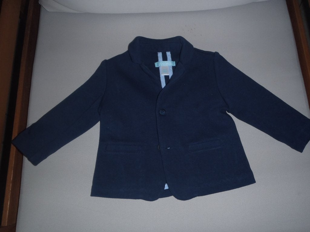 marineblauwe jas maat 68, Kinderen en Baby's, Ophalen of Verzenden, Zo goed als nieuw, Jongetje, Overige typen