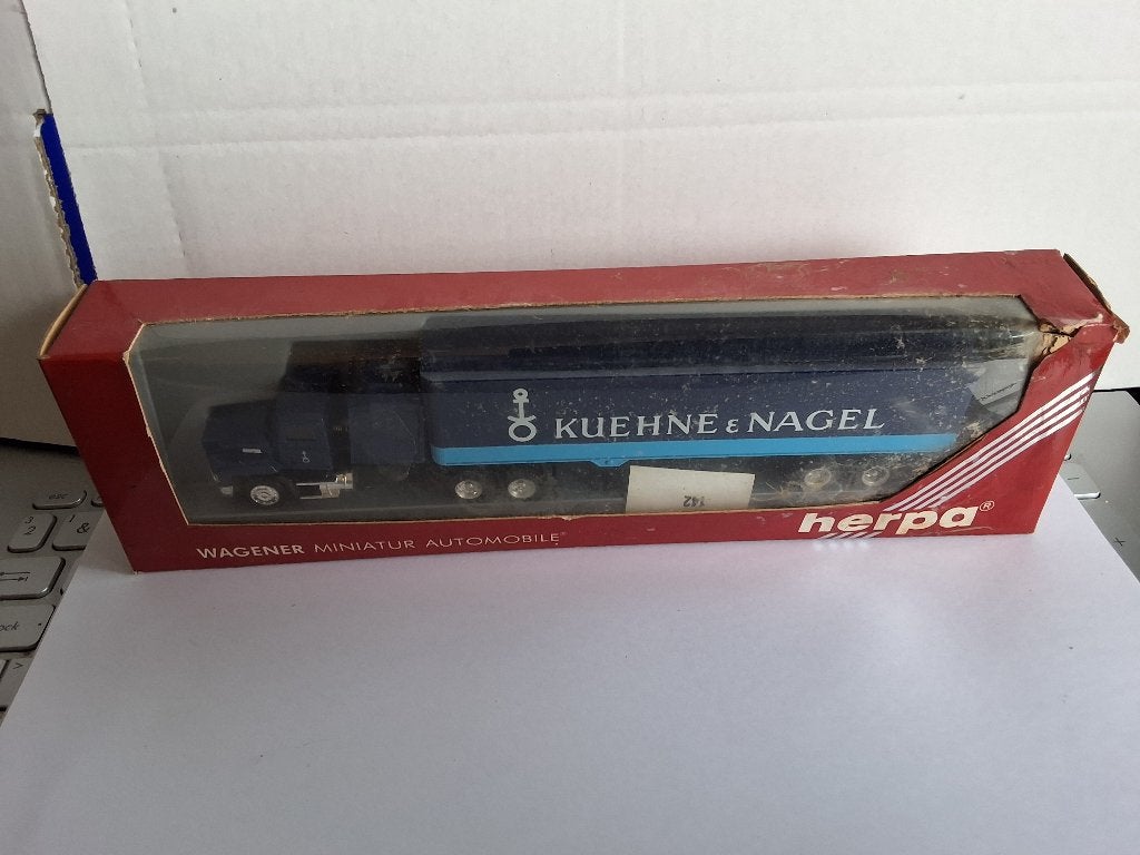 camion HO 1:87 Herpa, Hobby & Loisirs créatifs, Enlèvement ou Envoi, Comme neuf, Bus ou Camion, Herpa