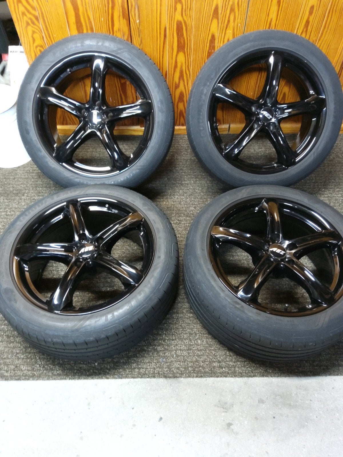 ZWARTE AEZ VELGEN 18 DUIMS OPEL INSIGNIA 2008-2016, Ophalen