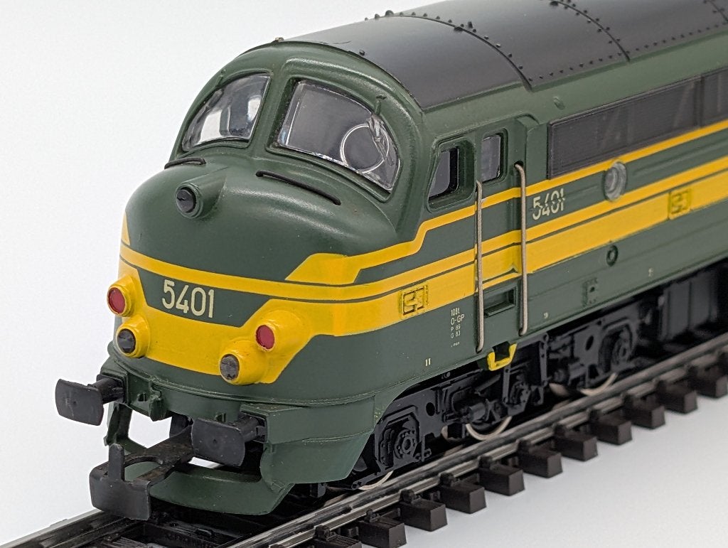 Märklin 3066 /SNCB série 204 (type cc) / Digitalisée Delta, Enlèvement ou Envoi, Courant alternatif, Utilisé, Locomotive