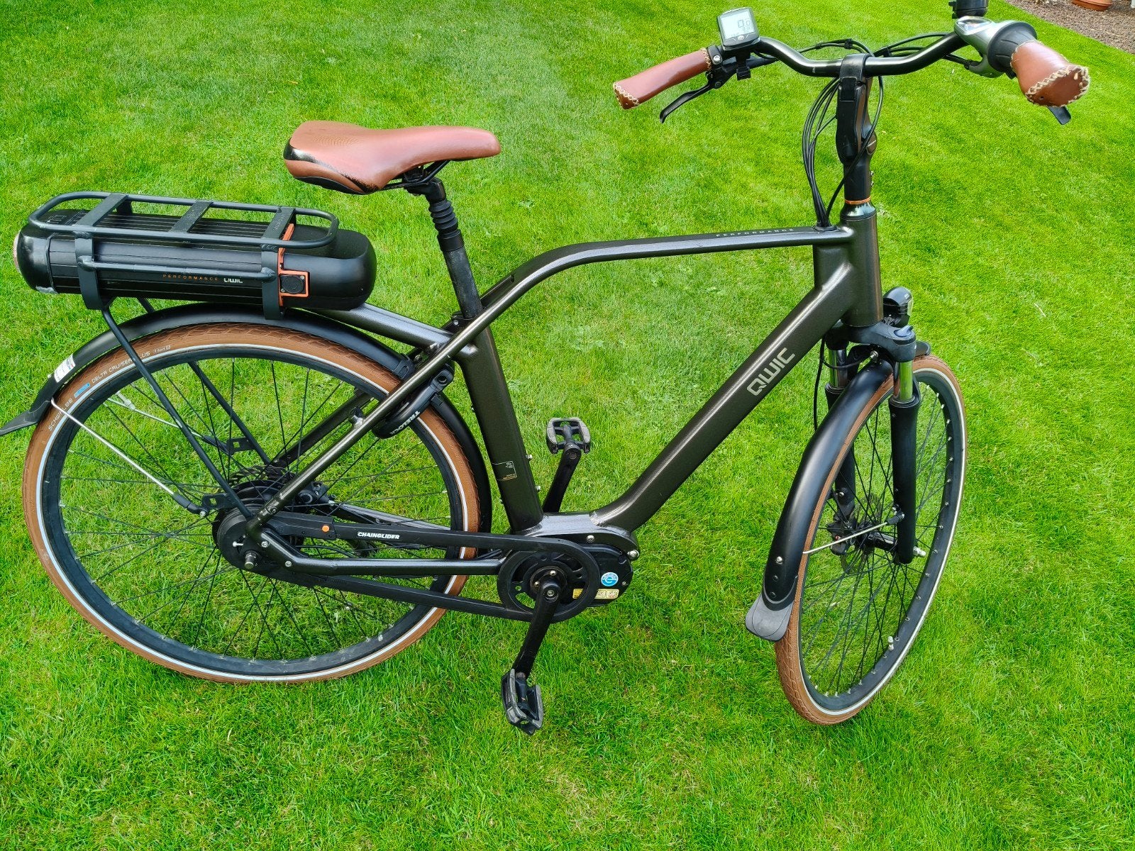 Stijlvolle herenfiets van qwic P-MN360, Fietsen en Brommers, Ophalen, Qwic