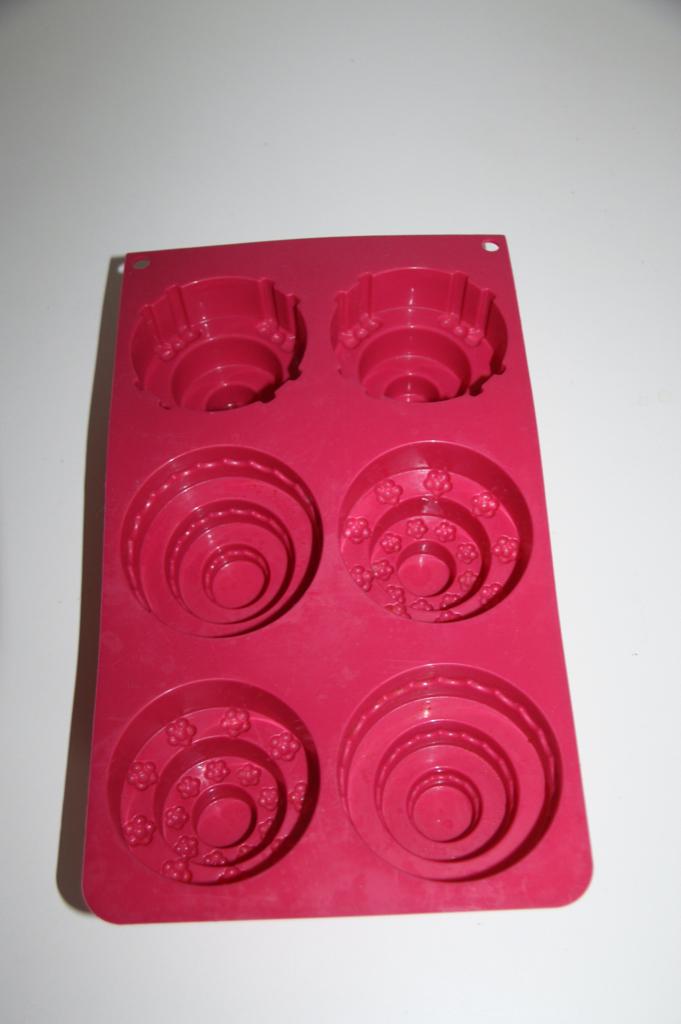 Scrapcooking siliconen bakvorm cupcakes ref 3128, Ophalen of Verzenden, Gebruikt, Cupcakes, Bakvorm