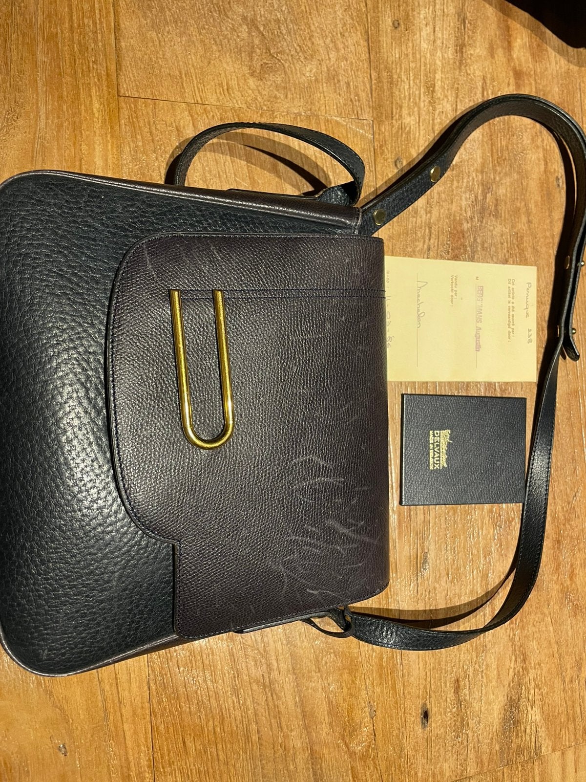 Delvaux handtas 1986, Handtassen en Accessoires, Tassen | Damestassen, Ophalen, Zo goed als nieuw, Handtas