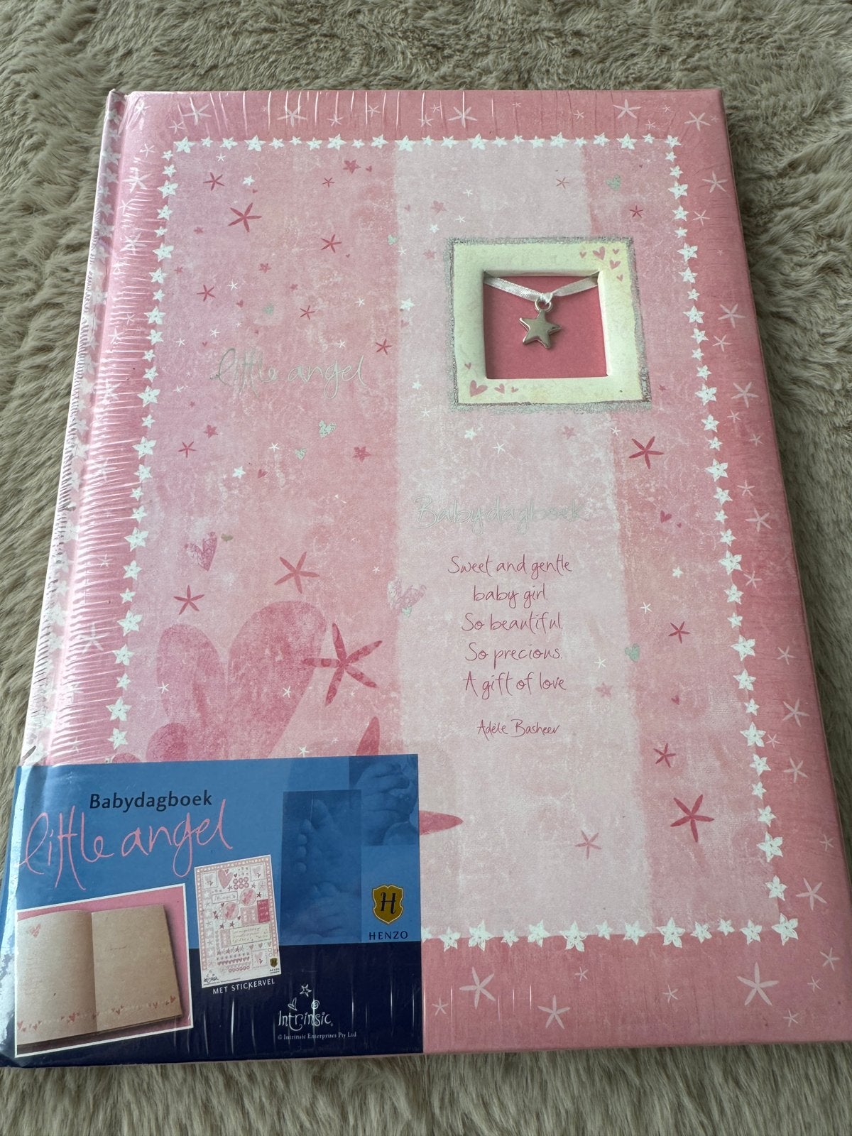 Journal pour bébé « Little Angel » ; neuf et non ouvert, Enlèvement, Neuf, Rose