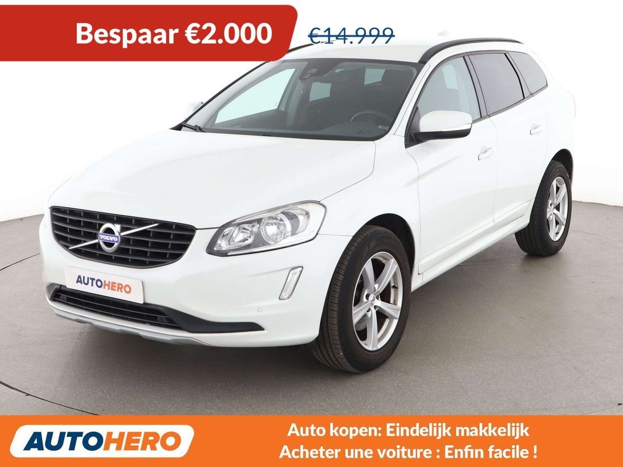 Volvo XC60 2.0 D3 Kinetic 2WD (année de construction 2016), Achat, 110 kW, 5 portes, Automatique