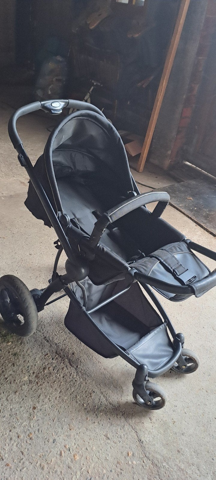 Buggy met wieg en maxicosi, Enlèvement, Comme neuf, Ombrelle