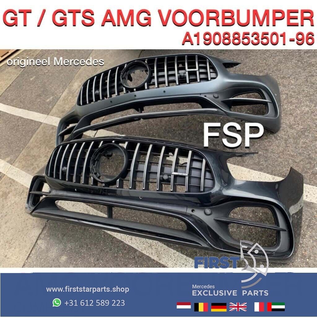 X290 W190 C190 R190 GTR GTS 63 AMG VOORBUMPER COMPLEET Merce