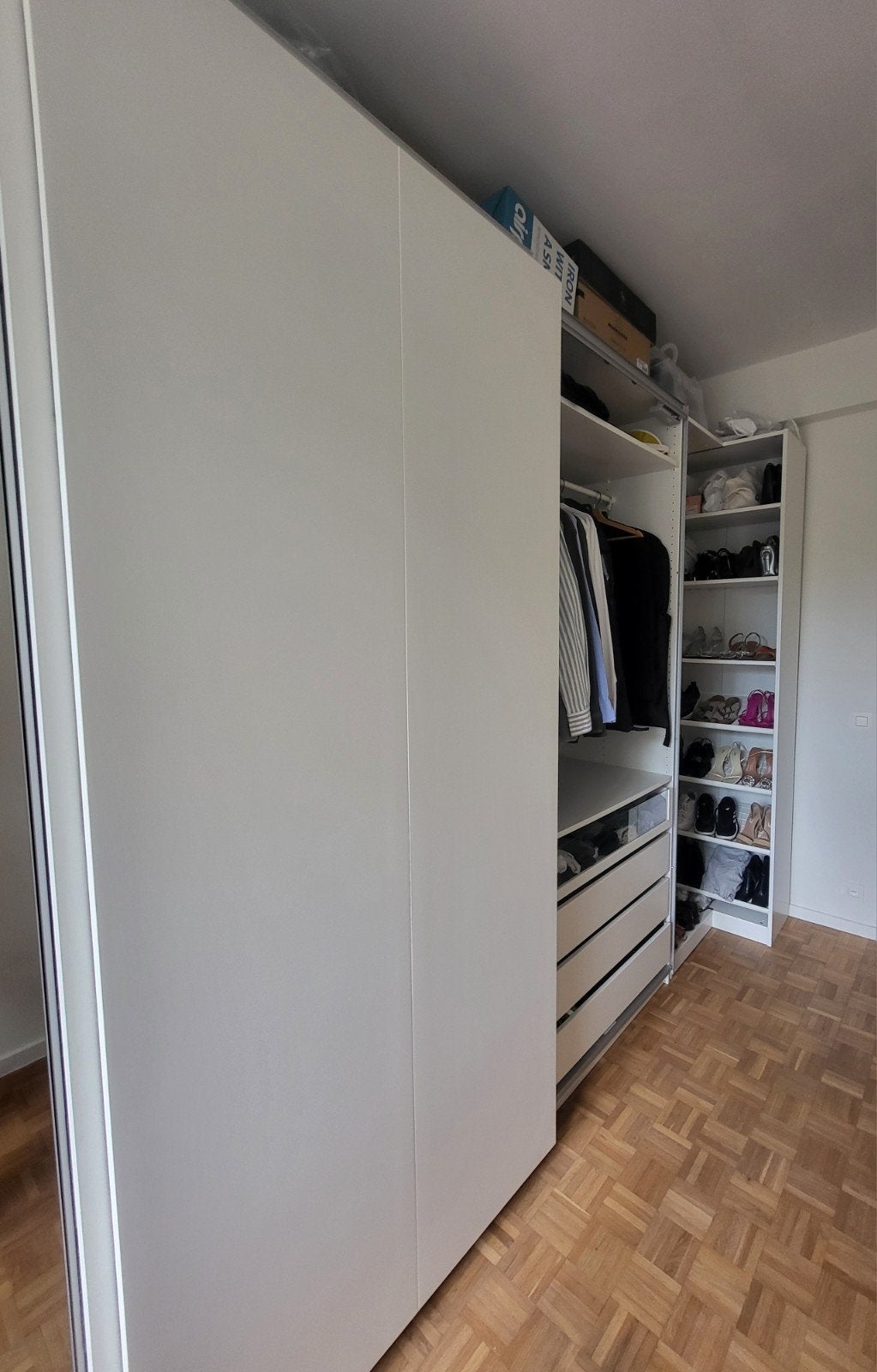 Prachtige PAX Kleerkast (IKEA) - Goede staat, Gebruikt, 200 cm of meer, 200 cm of meer, 25 tot 50 cm