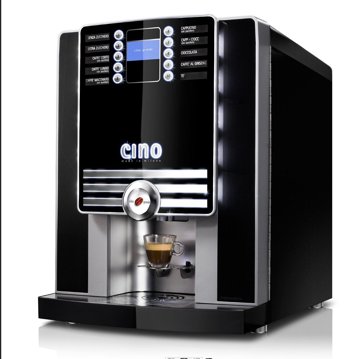 Machine à café. Cino Grande, Electroménager, Cafetières, Reconditionné, Café en grains, Autres modèles, 10 tasses ou plus, Enlèvement